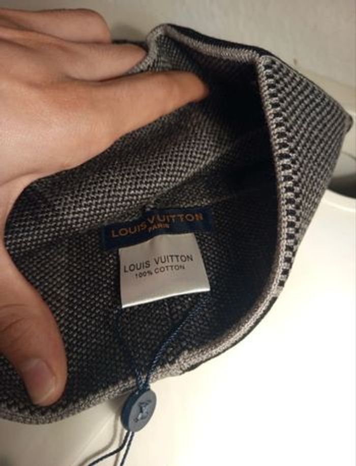 Bonnet lv gris noir neuf - photo numéro 4
