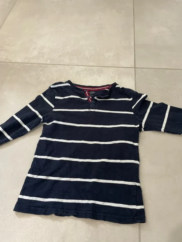 Lot pantalon pyjama + polo - photo numéro 4