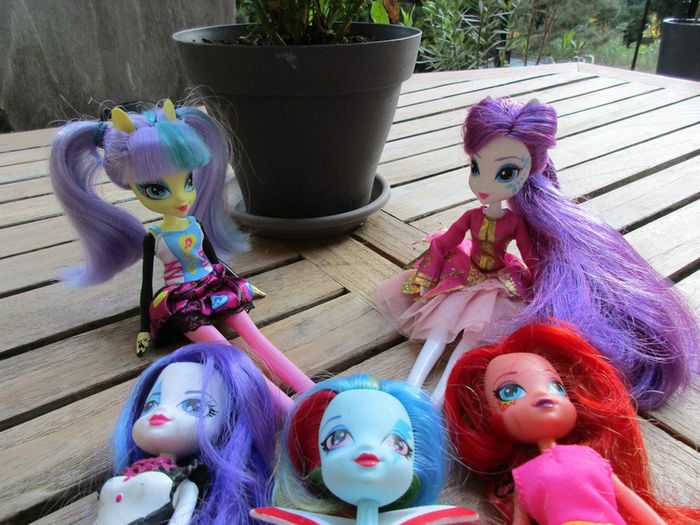 5 poupées vintage my little pony tbé - photo numéro 2