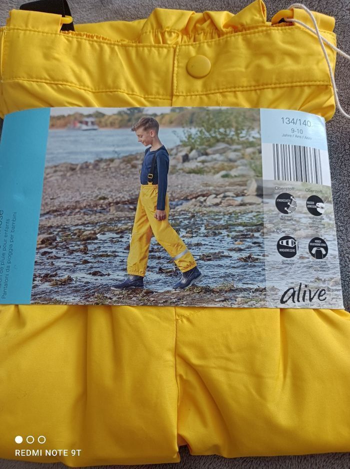 Salopette imperméable pour garçon