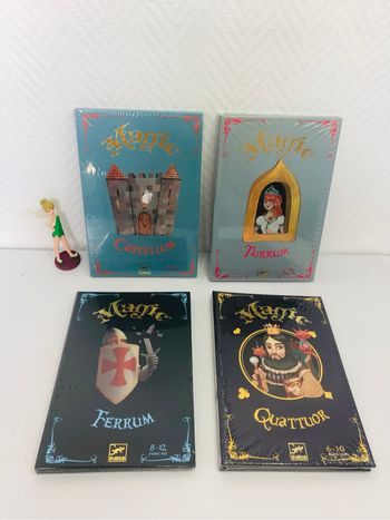 Lot de 4 livres magie Magic