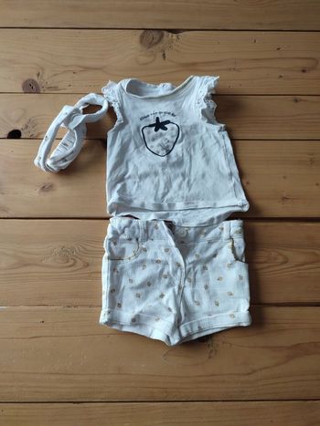 Ensemble Orchestra short débardeur bandeau