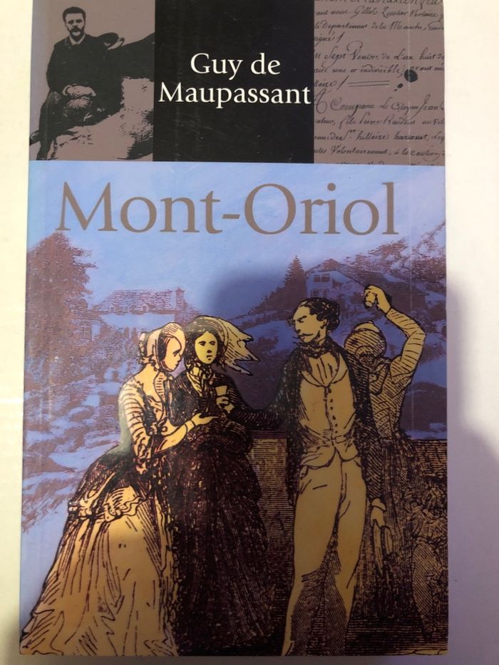 Livre Mont Oriol Guy de Maupassant