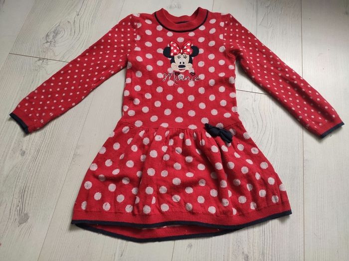 Robe rouge Minnie Disney store 3/4ans