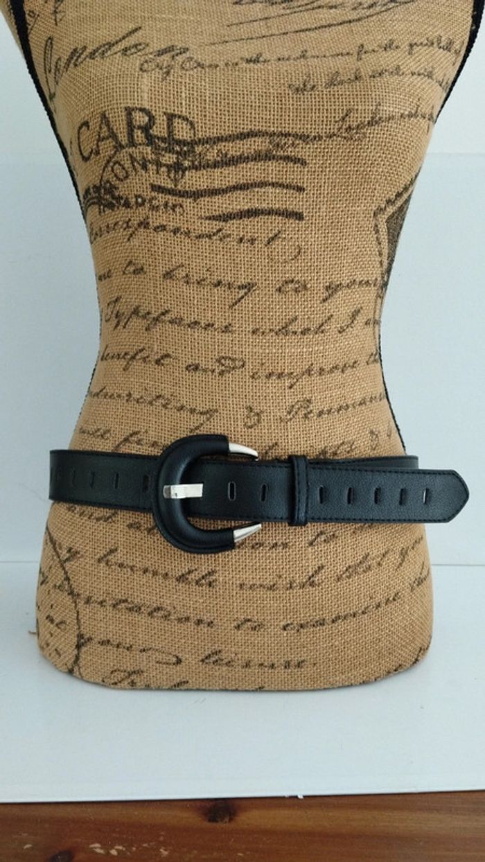 Ceinture noire 90 cm femme - photo numéro 2