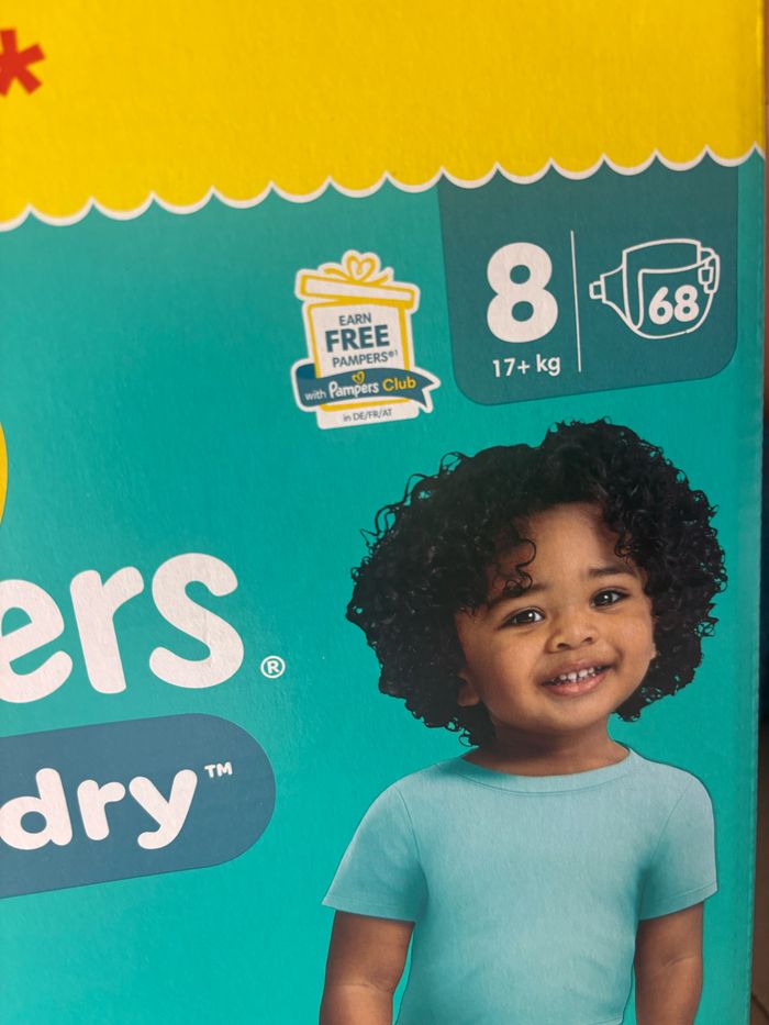 Couche taille 8 pampers - photo numéro 2