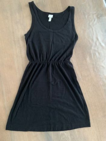 Robe noir fluide