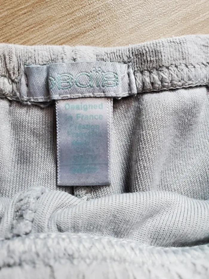 Pantalon pyjama velours 3 ans - photo numéro 2