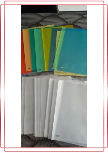 Lot pochette transparente