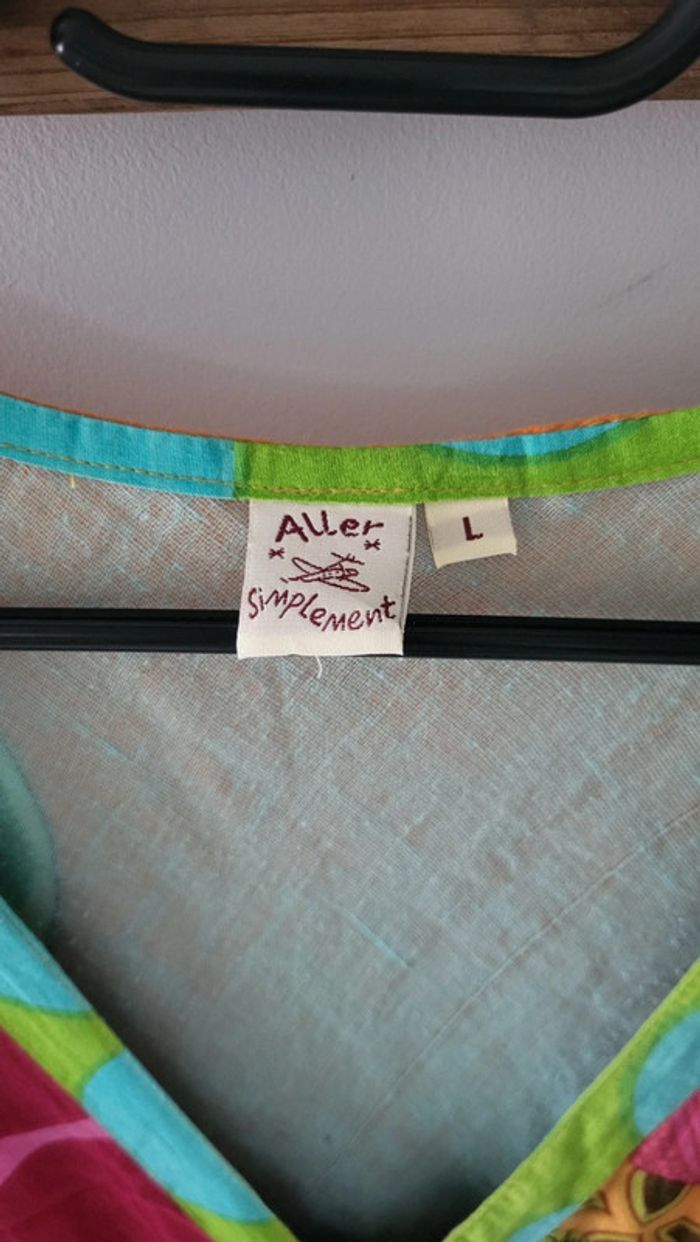 Aller simplement Robe multicolore taille L 40 - photo numéro 2