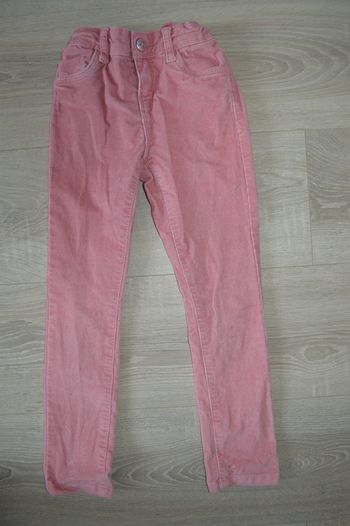 Pantalon velours Okaidi Skinny 6 ans Taille réglable