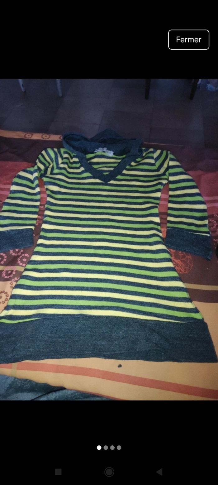 Robe pull capuche e28 - photo numéro 2