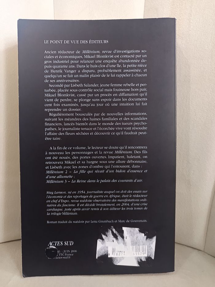 " Les hommes qui n'aimaient pas les femmes " - photo numéro 2