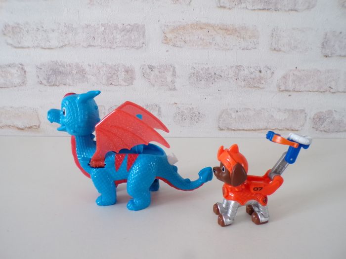 Dragon Flame - Chevalier Zuma - Paw Patrol - Pat Patrouille (J26) - photo numéro 2