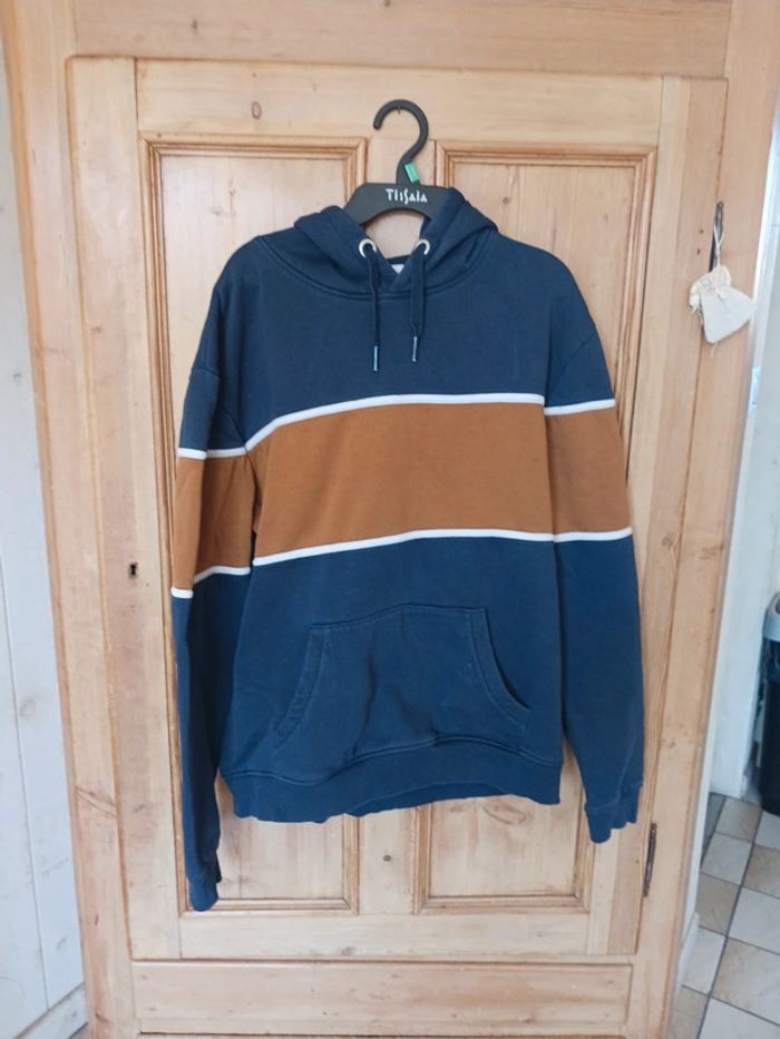 Sweat à capuche homme taille M bonobo tbe - photo numéro 2