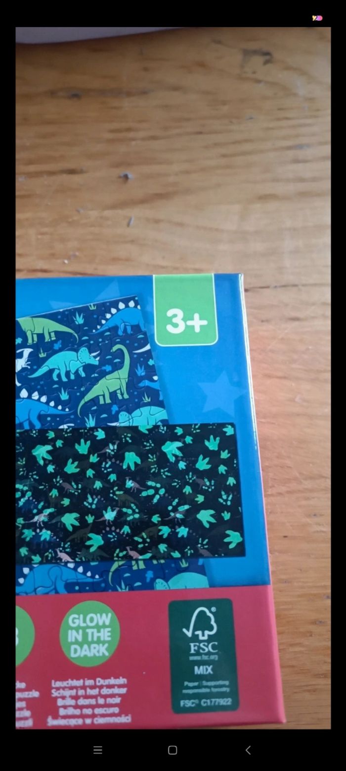 Puzzle dinosaure - photo numéro 3