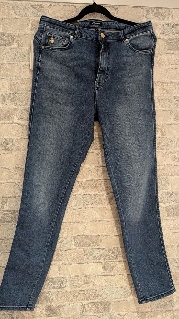 Pontalon jeans taille haute - photo numéro 7