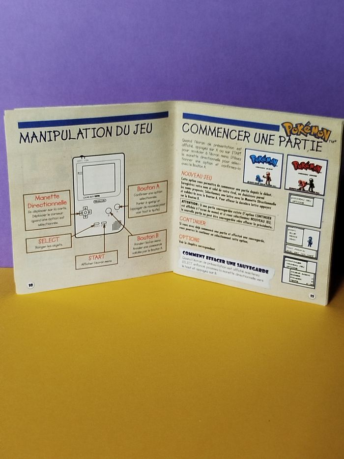 Pokémon bleu + Pokédex - GameBoy - photo numéro 8
