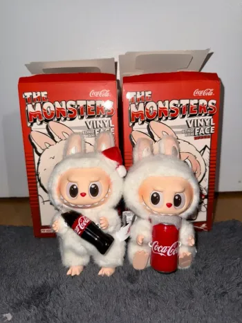 Pop Mart Labubu The monsters Vinyl Face Coca cola