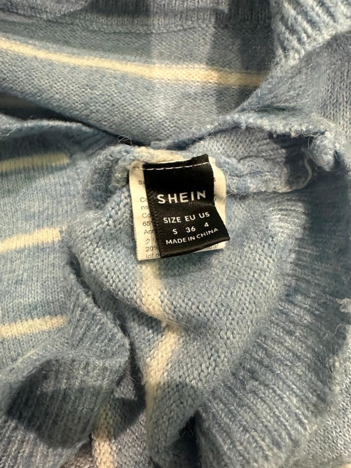 Petit pull à rayures taille S Shein - photo numéro 3