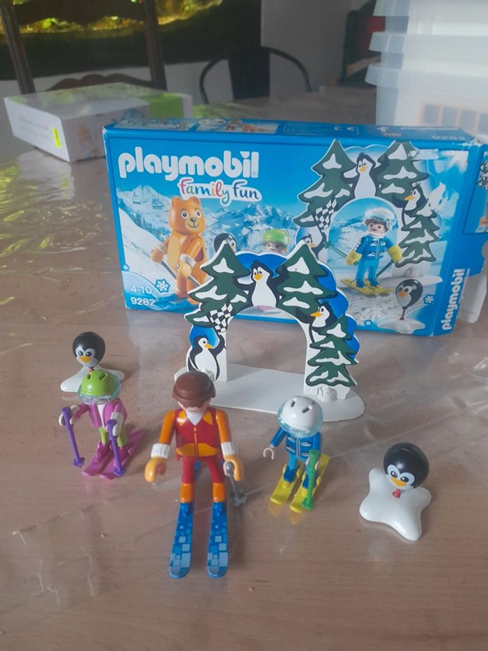 Playmobil family fun sport d hiver ski neige