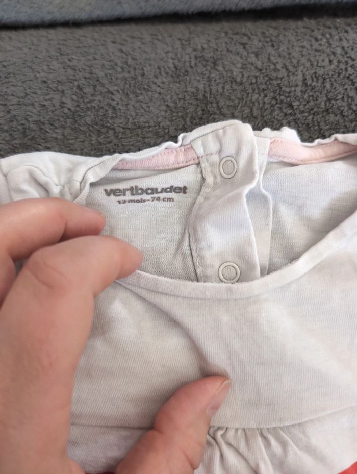 T shirt manche longue 12 mois - photo numéro 2