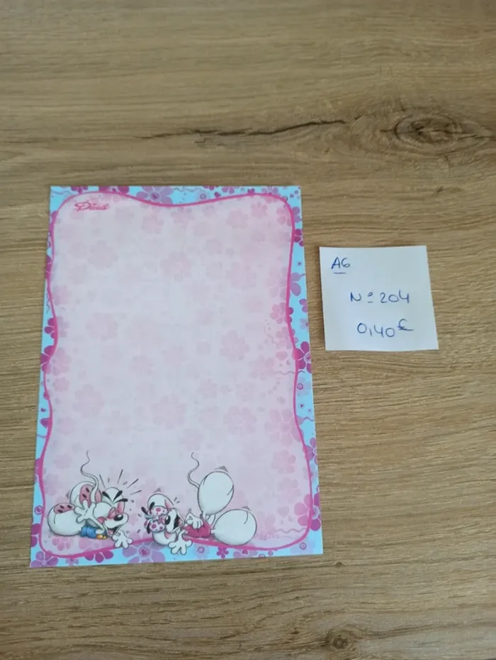 Feuille Diddl 204 0,40€