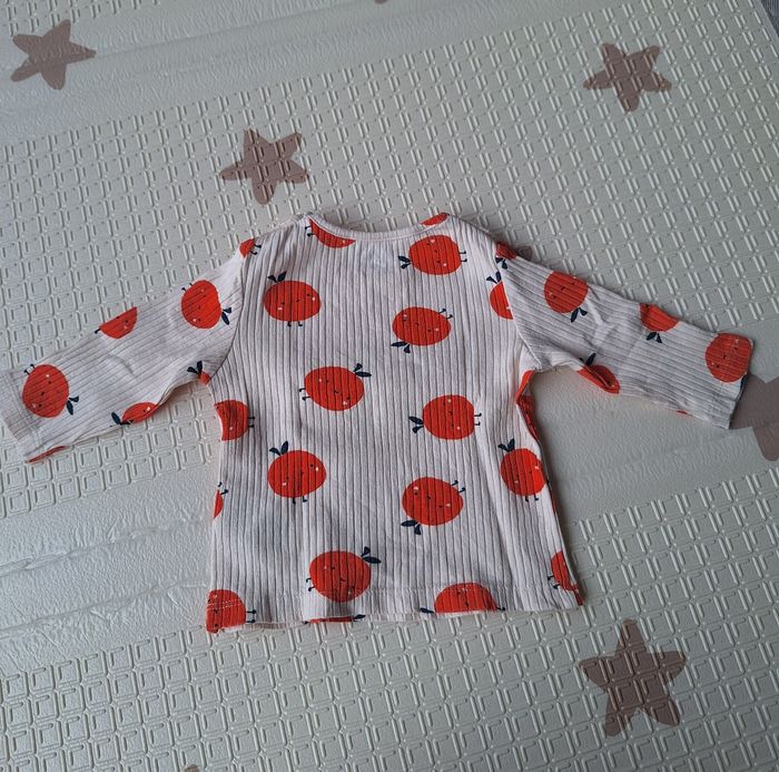 T-shirt manches longues 3mois (56-62cm) - photo numéro 4