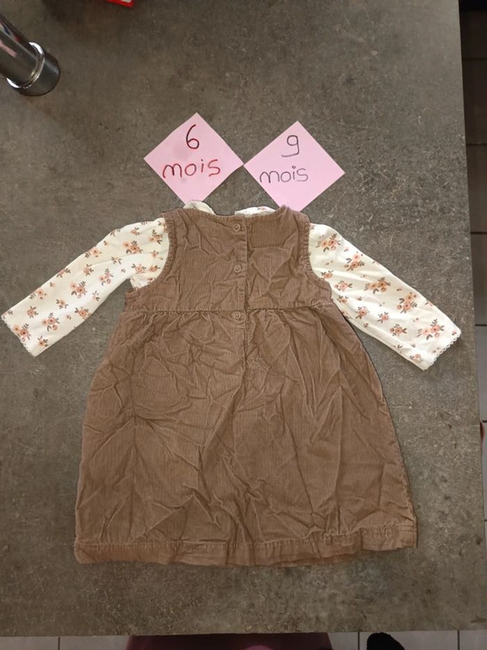 Ensemble robe et body 6/9 mois - photo numéro 2