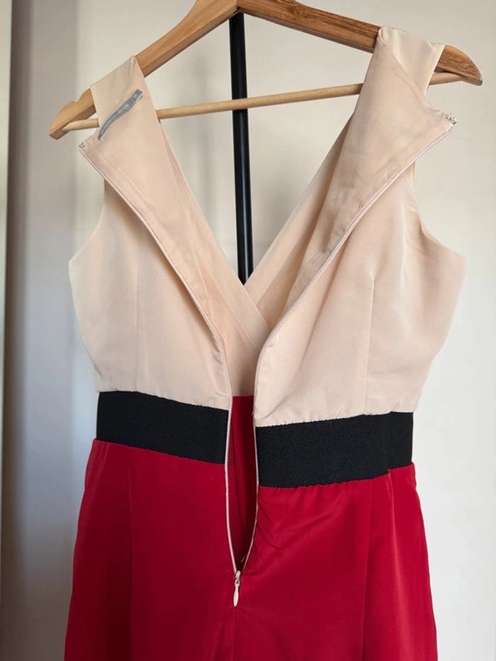Robe beige et rouge 36 3 suisses collection - photo numéro 6
