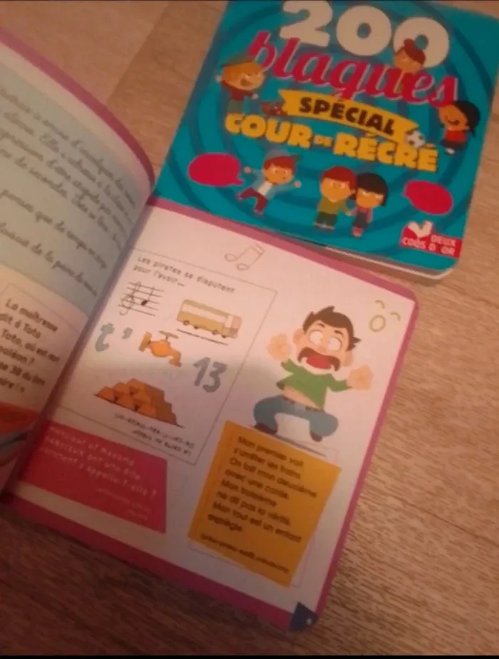 Lot livres 200 blagues /jeux - photo numéro 4