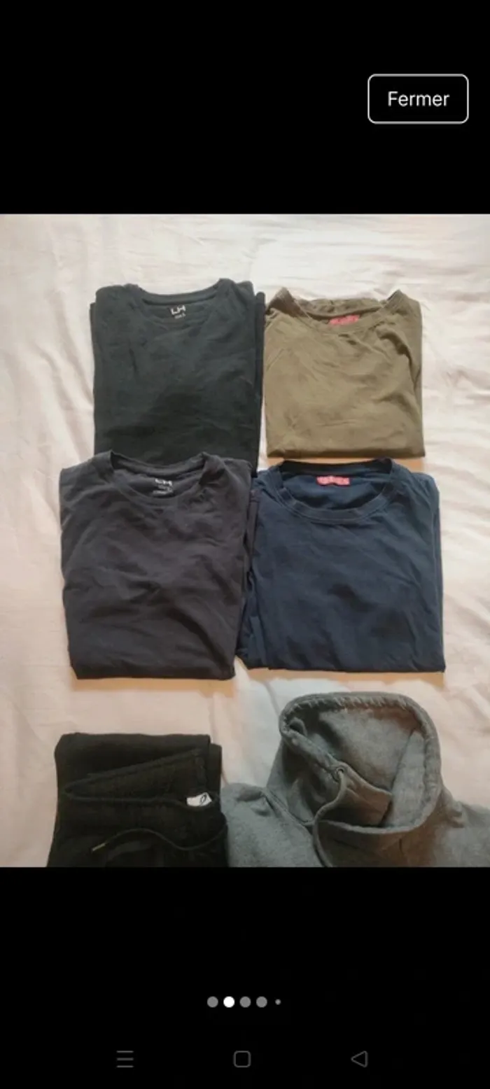 Lot vêtements S t shirt jogging sweat - photo numéro 2