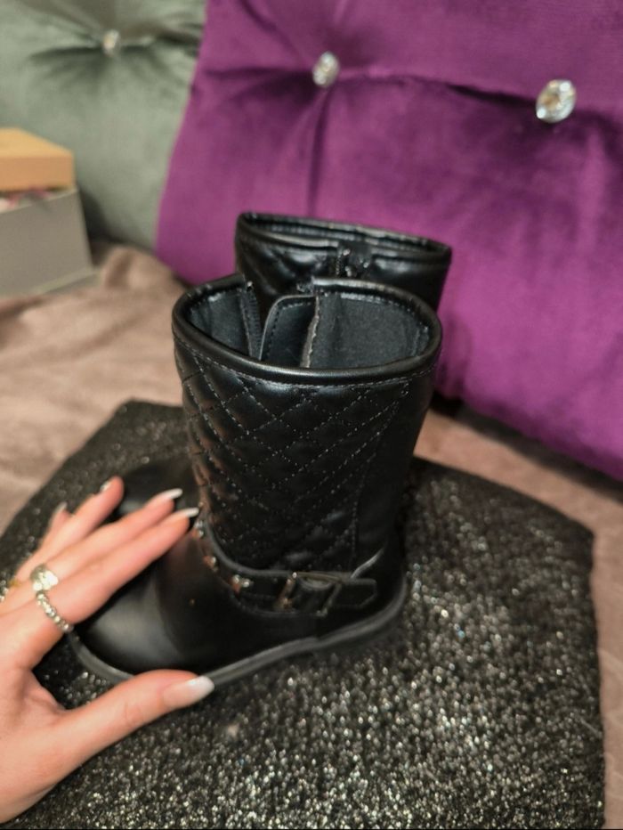 Bottines mi-hautes fille - photo numéro 2