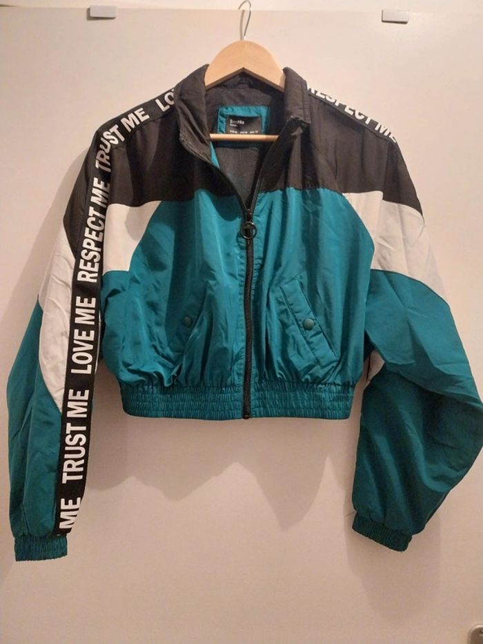 Veste coupe vent bershka taille M - photo numéro 2