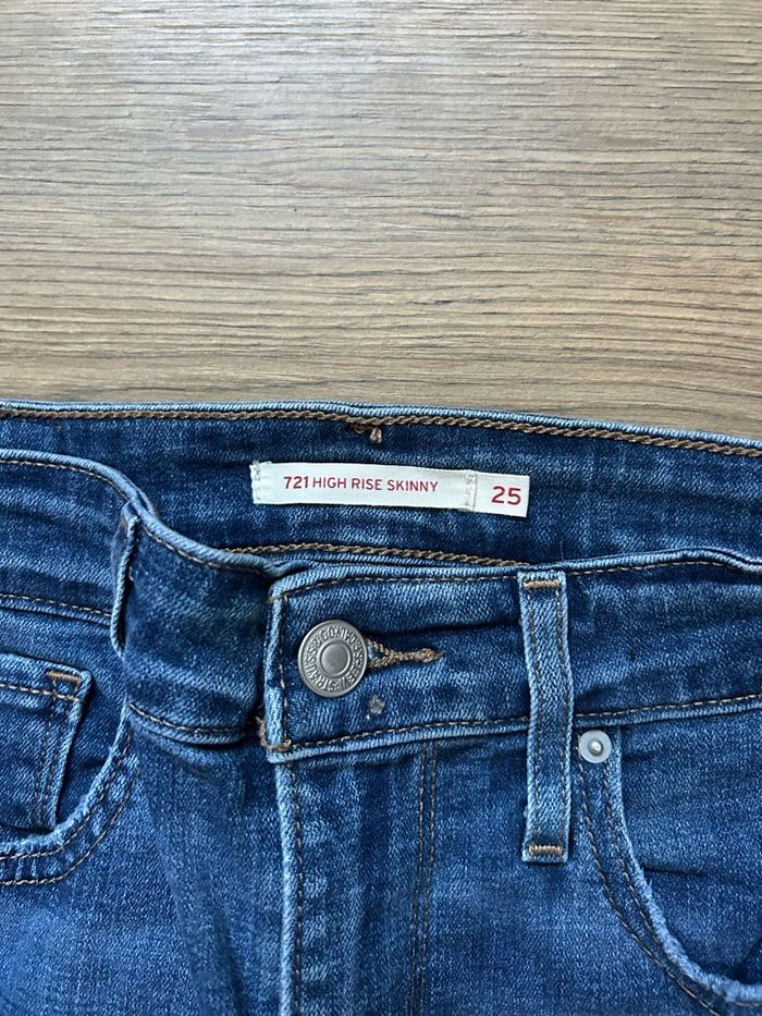 Jean Levi's 721 High Rise Skinny - État Neuf - photo numéro 4