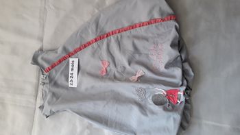 Robe boule broderies 23 mois