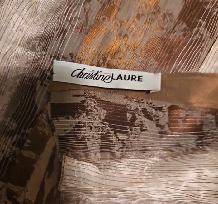 Foulard femme 26*149cm Christine Laure - photo numéro 2