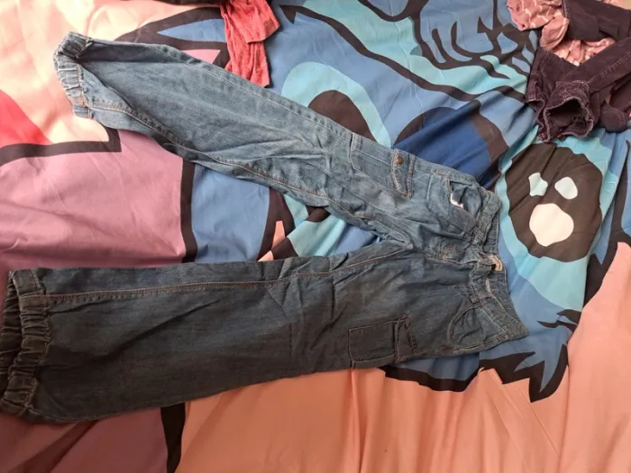 Lot de 13 jeans fille taille 8 ans - photo numéro 4