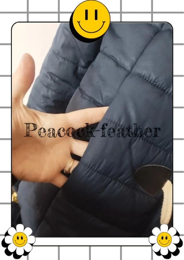 Manteau doudoune Kiabi 36 bleue - photo numéro 4