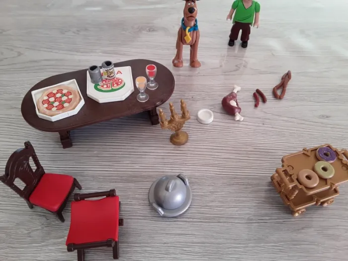 Playmobil Scooby Doo Salle de dîner avec Sammy - photo numéro 2