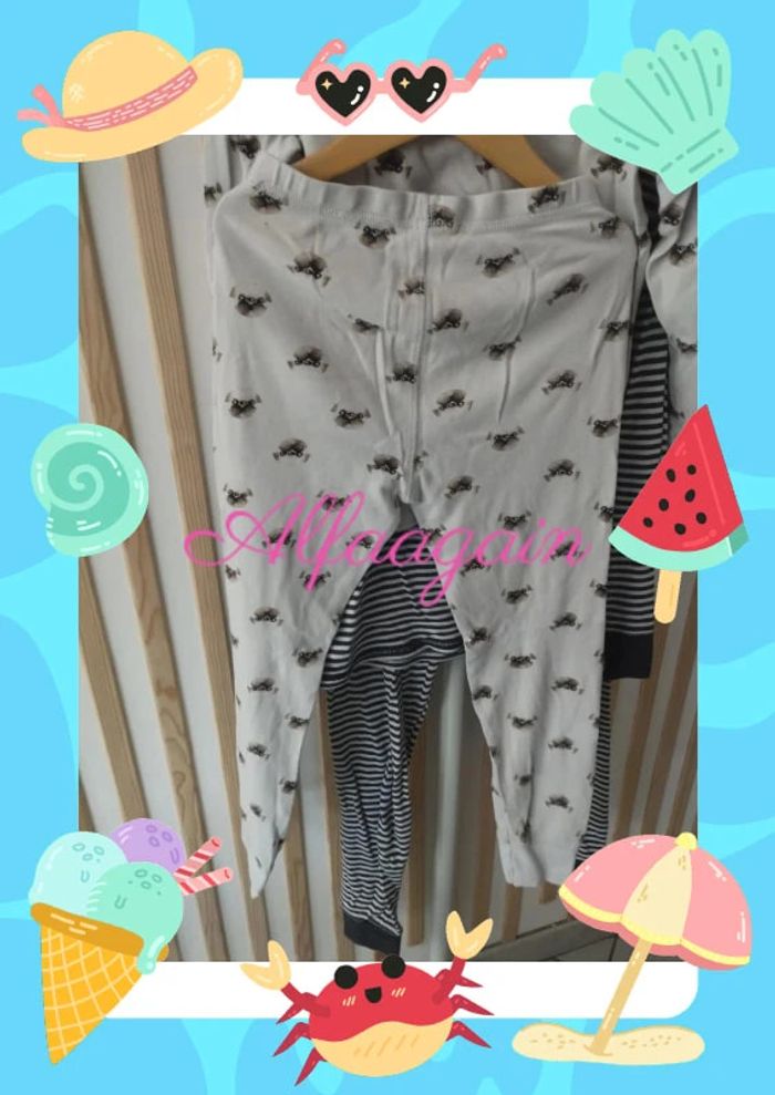 Lot pyjamas next mixte 8ans - photo numéro 3