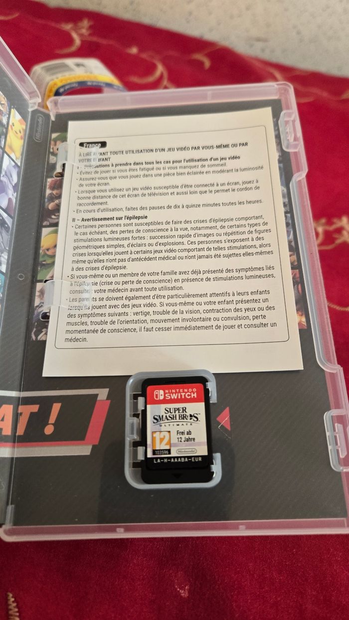 Jeu Nintendo switch Super smash Bros ultimate - photo numéro 2