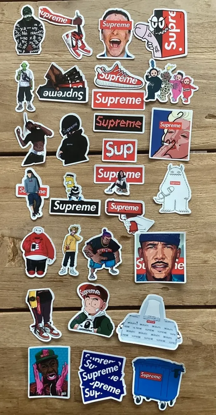 29 Stickers streetwear