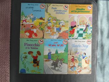 Anciens livres (Club du Livre Mickey - Walt Disney) des années 1970/1980