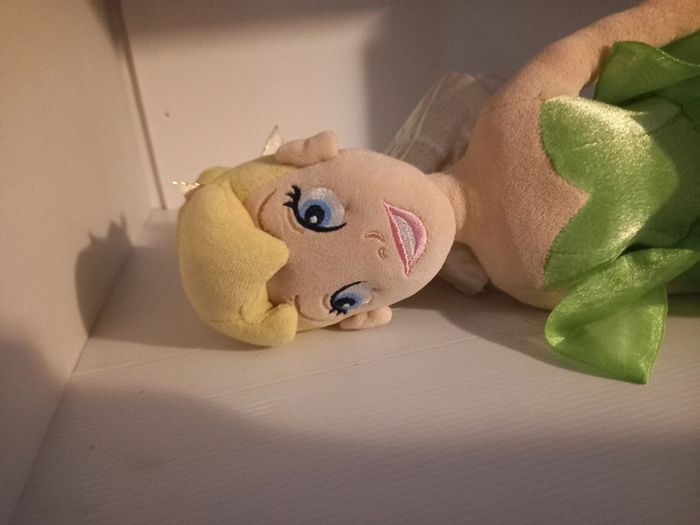 Peluche fée clochette disney parks - photo numéro 2