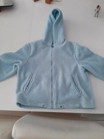 Gilet zippé polaire 4 ans / 104 cm