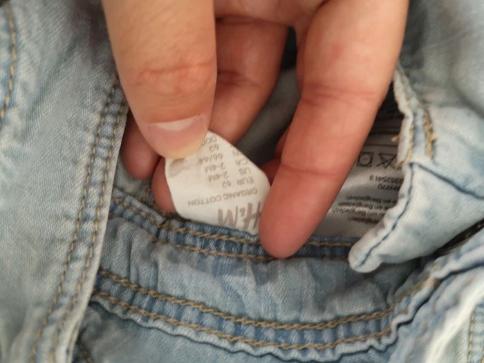 Salopette en jean clair et fine 3 mois - photo numéro 4