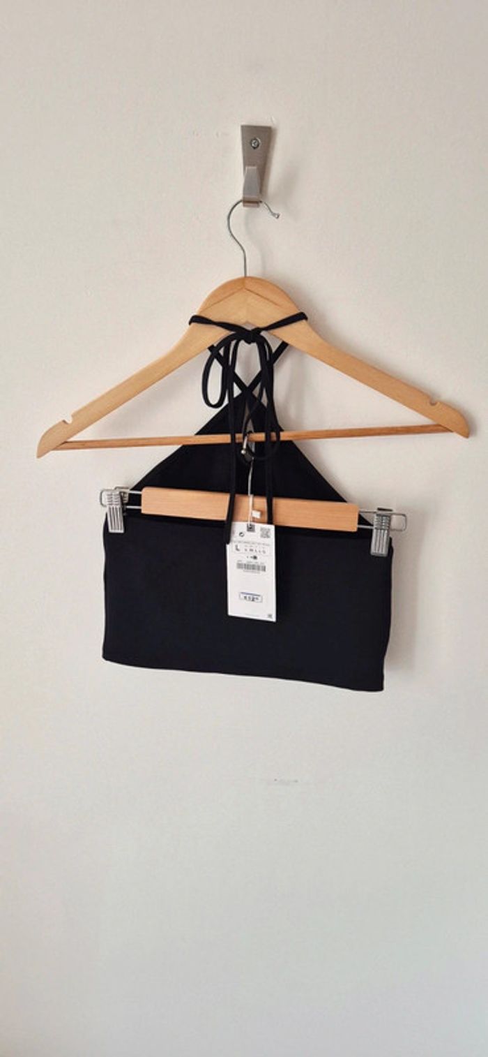 Crop top Zara Taille L - photo numéro 3