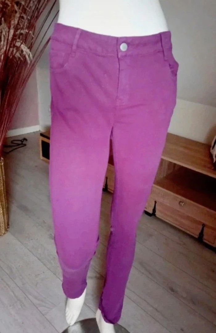 Pantalon violet taille EUR 40 - photo numéro 2