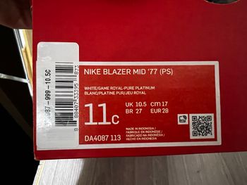 Nike blazer - pointure 28